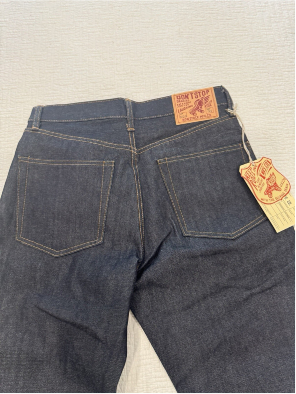 Lot 602 1969 Model Selvedge Denim Jeans Non Stock Bronson 100% Cotton 31x32 - Picture 11 of 14